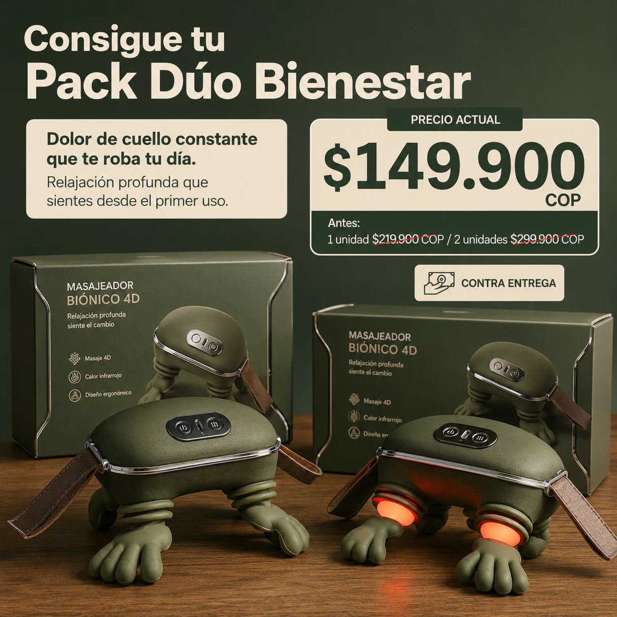 Masajeador Biónico 4D