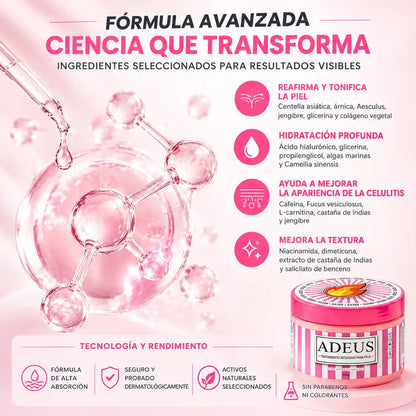 Crema Adeus - Tratamiento Intensivo Antiestrías