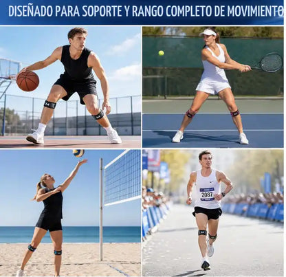 Soporte de Rótula Ajustable Para Rodilla (Set x 2 Unidades)