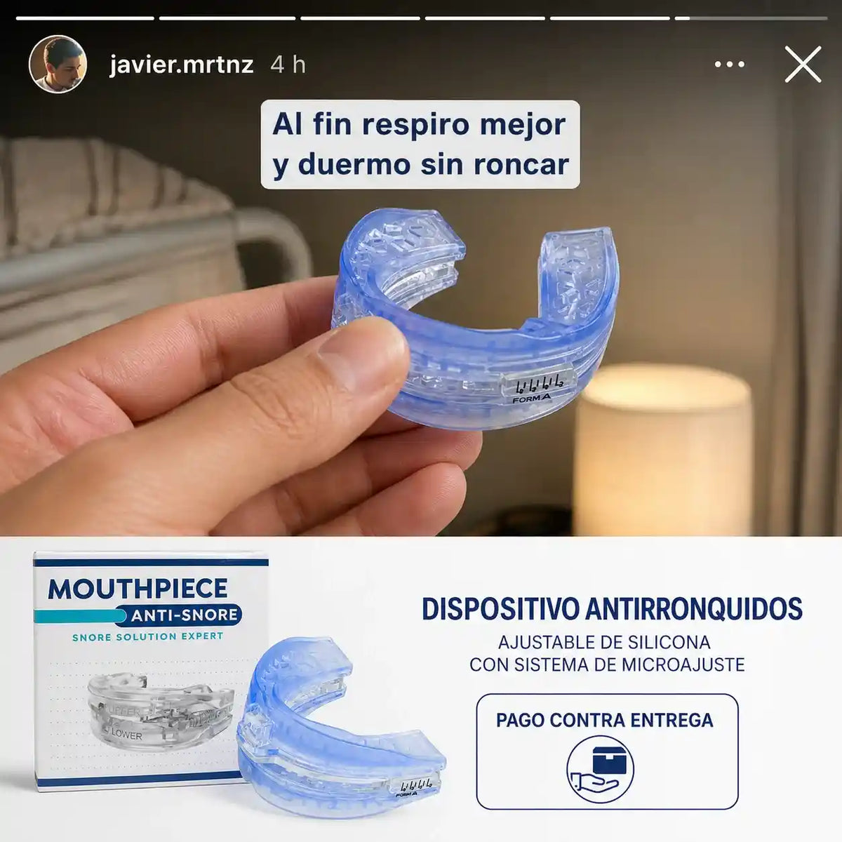 SleepPro™ Protector Bucal Anti-Bruxismo