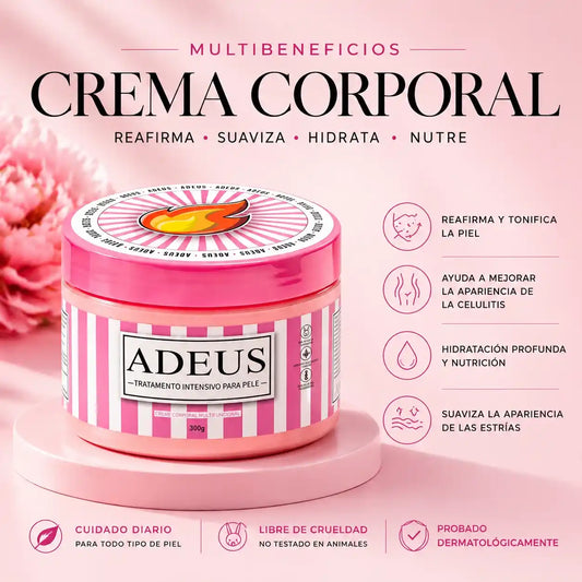 Crema Adeus - Tratamiento Intensivo Antiestrías