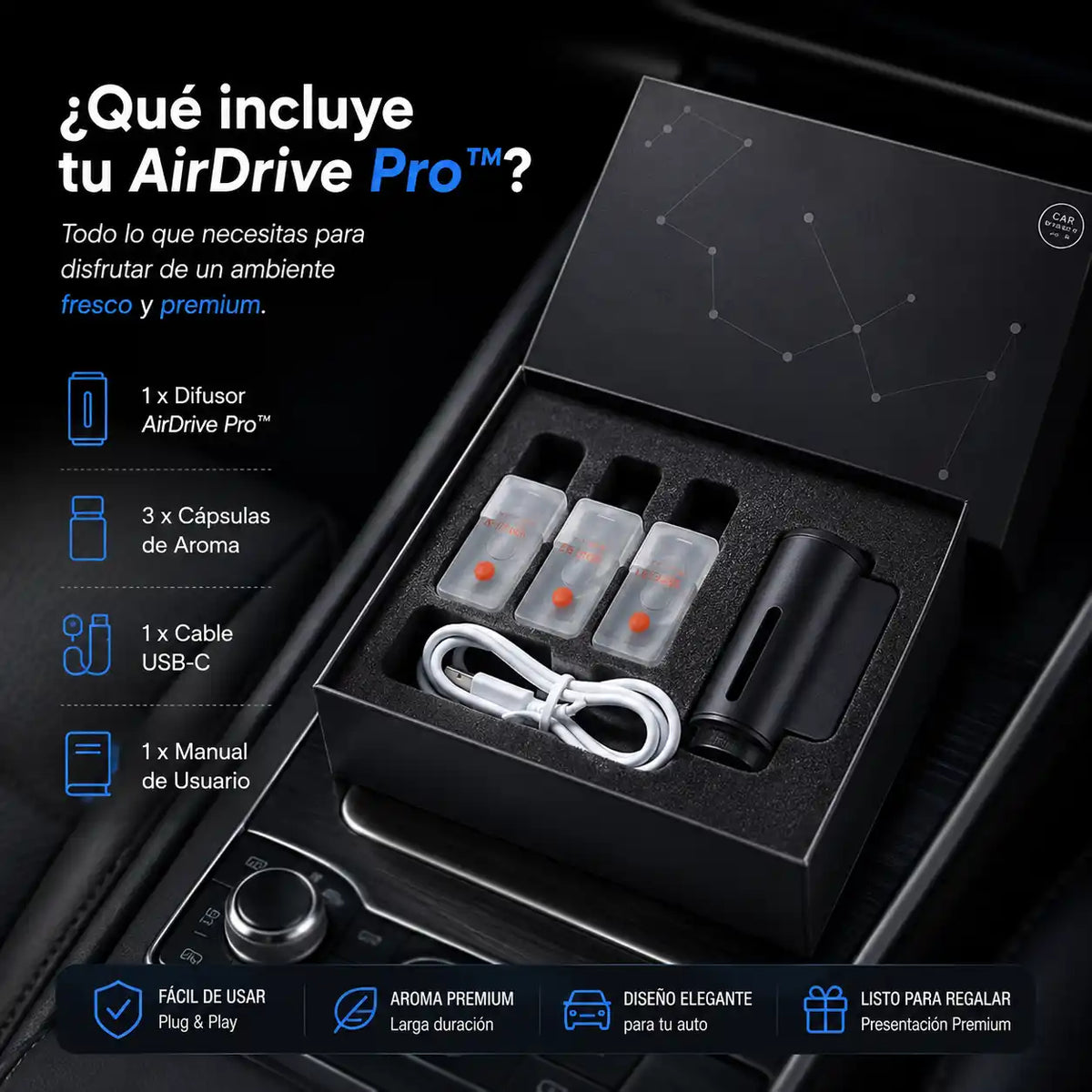 AirDrive Pro™ - Difusor Inteligente de Aromas